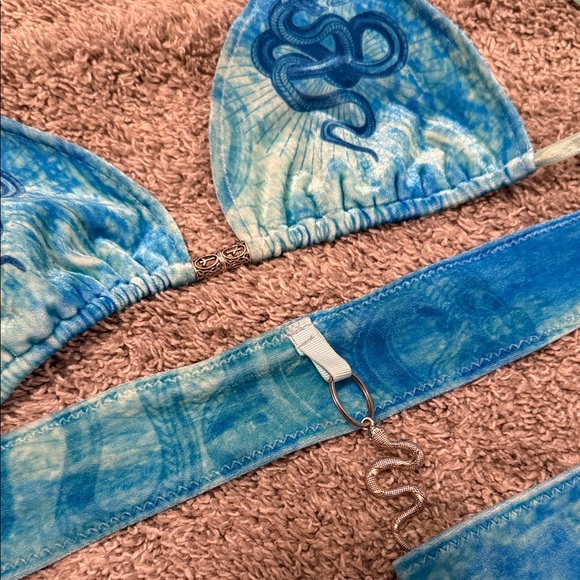 Aqua Tie-Dye festival Set - Picture 5 of 6